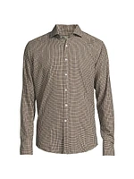 Check Button-Up Sport Shirt