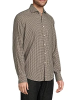 Check Button-Up Sport Shirt