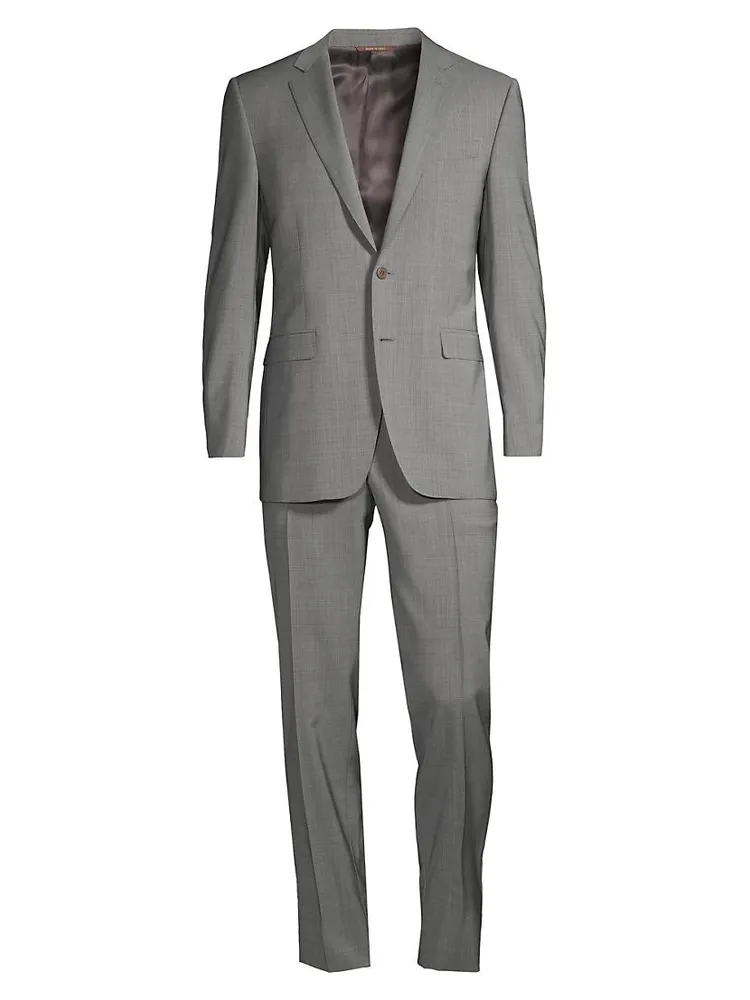 Milano Screenweave Wool Suit