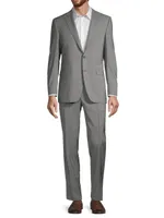 Milano Screenweave Wool Suit