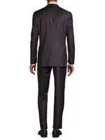 Milano Solid Modern-Fit Wool Suit