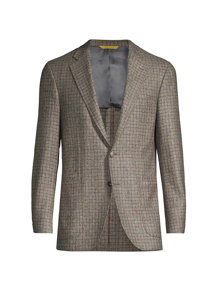 Plaid Wool Sportcoat