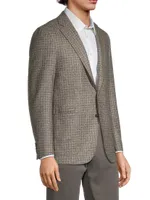 Plaid Wool Sportcoat