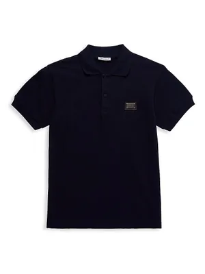 Little Boy's & Placard Polo Shirt