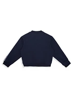 Little Boy's & Boy's Logo Tape Jersey Sweatshirt