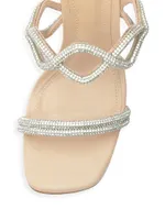 Arabella Glam Block-Heel Sandals
