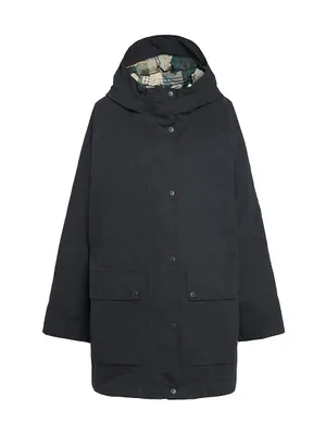 Beadnell Hooded Oversized Jacket