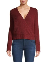 Cashmere Featherweight Wrap Top