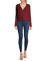 Cashmere Featherweight Wrap Top