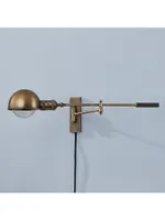Cannon Single-Light Portable Wall Sconce