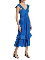 Nelly Sleeveless Midi Dress