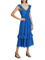 Nelly Sleeveless Midi Dress