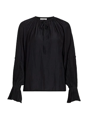 Jordie Tie-Front Blouse