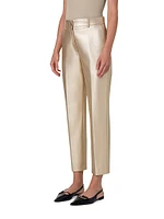 Feryn Metallic Tapered Pants