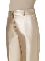 Feryn Metallic Tapered Pants