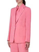 Techno Crepe Blazer