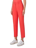 Ferry Stretch Wool Cigarette Pants