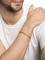 18K Yellow Gold Deco Link Bracelet