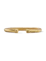 Cablespira 18K Gold Cuff Bracelet