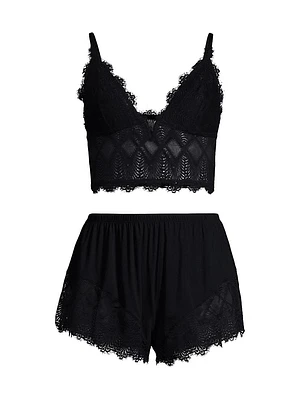 Allure Camisole & Boxer Pajama Set