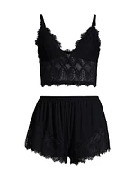 Allure Camisole & Boxer Pajama Set