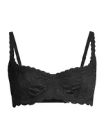 Never Say Lace Balconette Bra