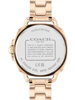 ​34MM Tatum Rose Goldtone Crystal Bracelet Watch
