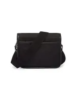 Re-Nylon and Saffiano Leather Shoulder Bag