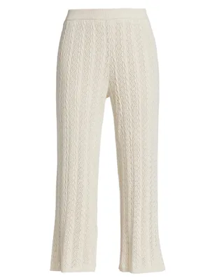 Cosette Crochet Cotton Pants