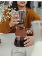 Amsterdam Pour Over Coffee Maker & Bremen Burr Coffee Grinder Gift Set