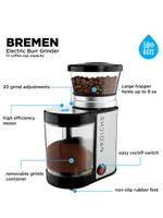 Amsterdam Pour Over Coffee Maker & Bremen Burr Coffee Grinder Gift Set