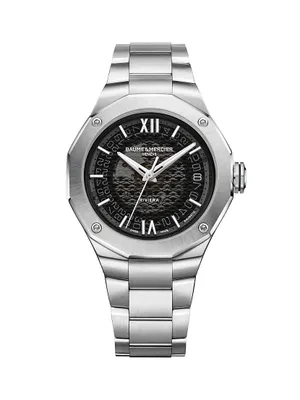 Unisex Riviera Stainless Steel Bracelet Watch