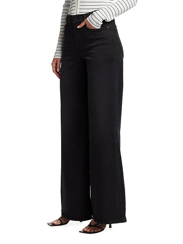 Le Palazzo Wide-Leg Jeans