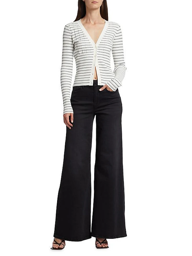 Le Palazzo Wide-Leg Jeans