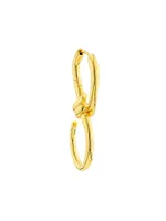 Pirro 22K-Gold-Plated Drop Earring - Right