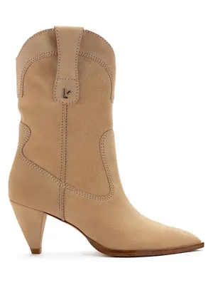 Thelma 70MM Suede Mid-Calf Boots