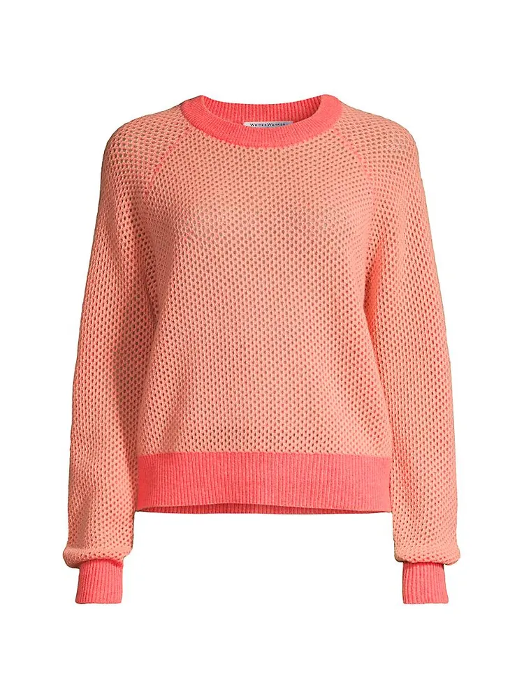 Cashmere Mesh Sweater