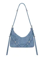 Mini Voyou Bag in Denim