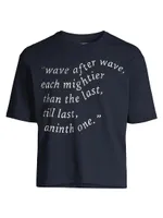 The Ninth Wave Waves Quote T-Shirt