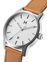 Classic II Leather Strap Watch