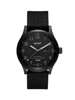 Field Automatic Canvas Strap Watch