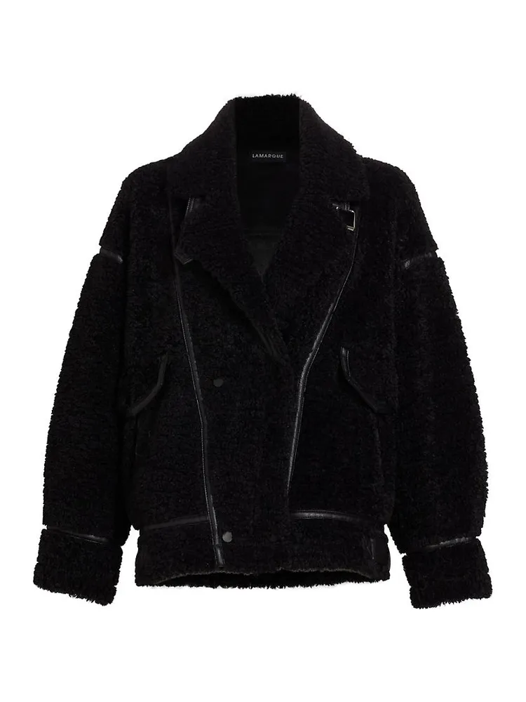 Badu Sherpa Biker Jacket