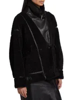 Badu Sherpa Biker Jacket