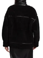 Badu Sherpa Biker Jacket