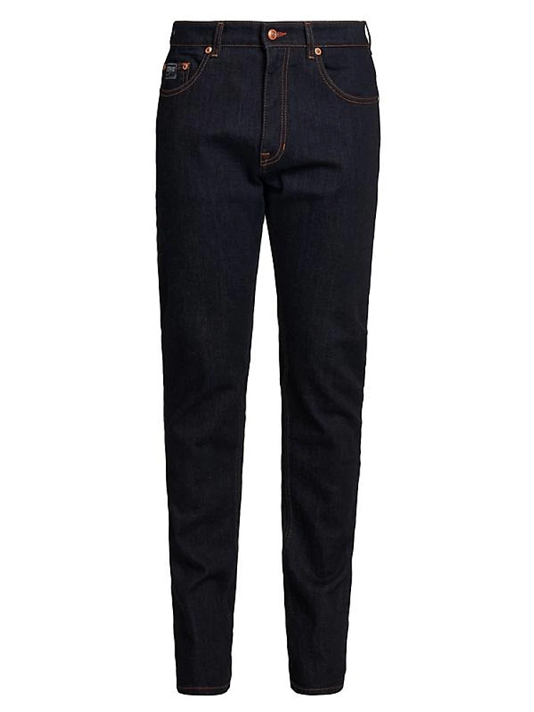 Five-Pocket Slim-Fit Jeans