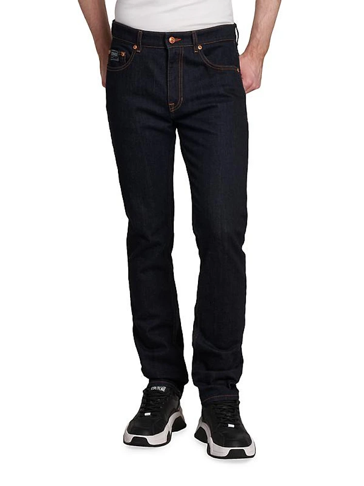 Five-Pocket Slim-Fit Jeans