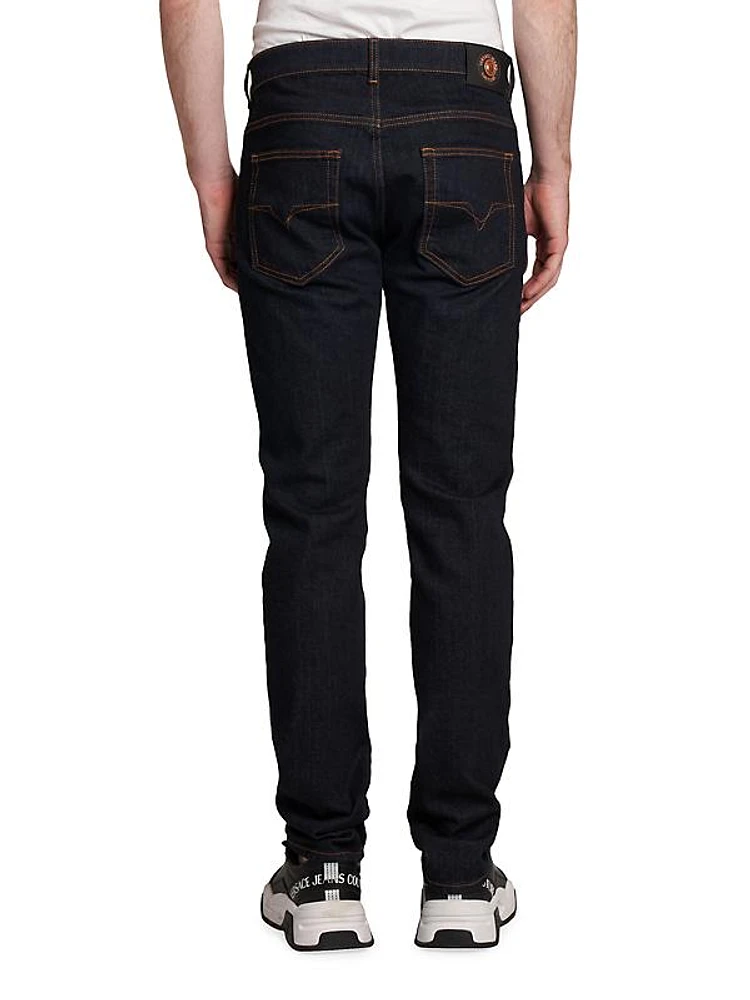 Five-Pocket Slim-Fit Jeans