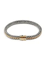 Two-Tone Reversible Chain Bracelet