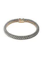 Two-Tone Reversible Chain Bracelet