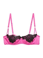 Fleur du Mal x Marilyn Monroe All About Eve Silk Balconette Bra